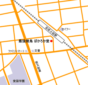 京成小岩南口商店会マップ